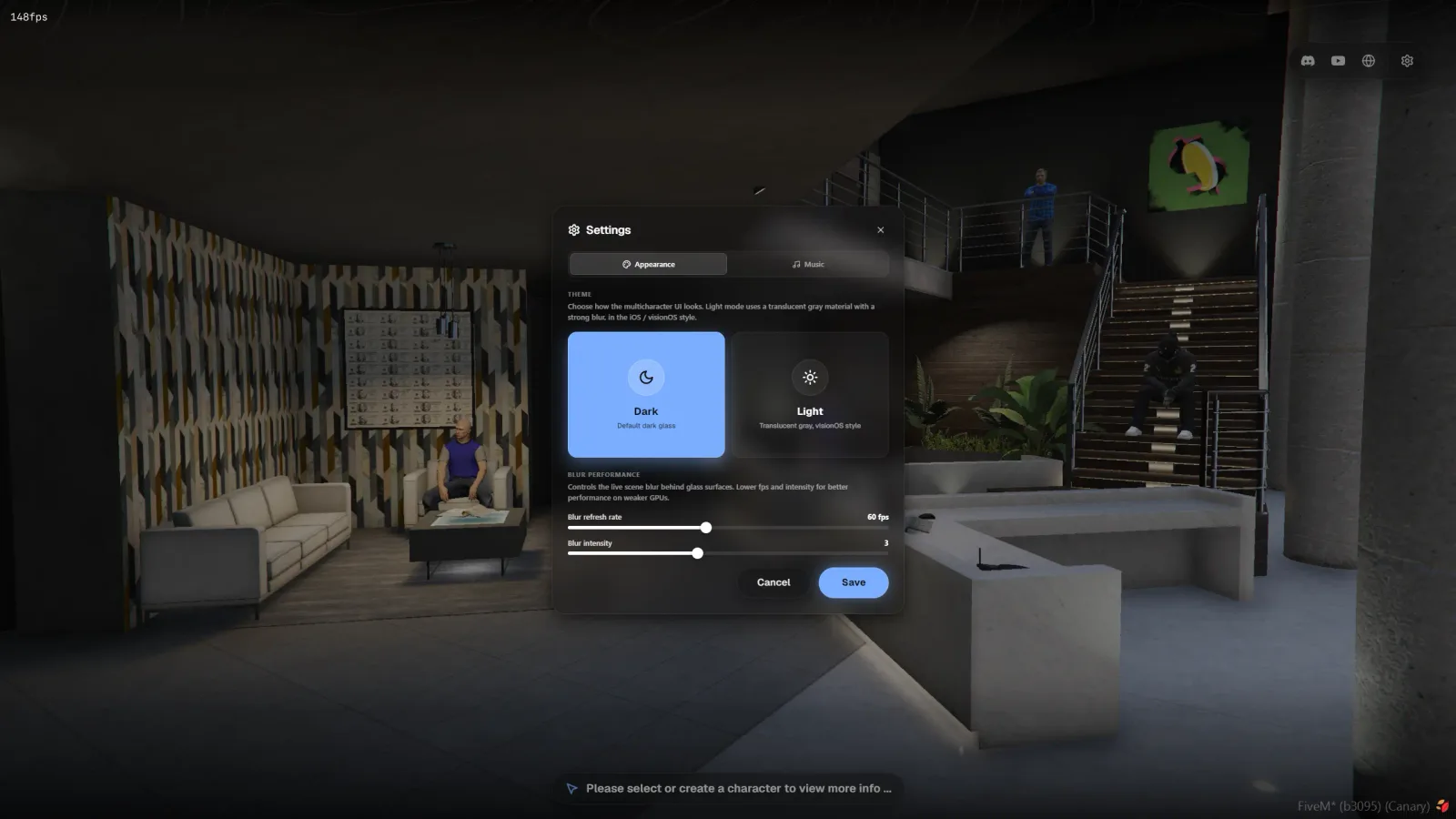 Bablo Multicharacter – Advanced FiveM Character Selection & Spawn System (ESX, QBCore, Qbox) thumbnail 5