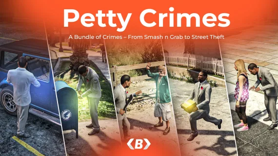 Bablo Petty Crimes V2 – Street Crime System for FiveM (Pickpocketing, Smash & Grab, ATM Hacking)