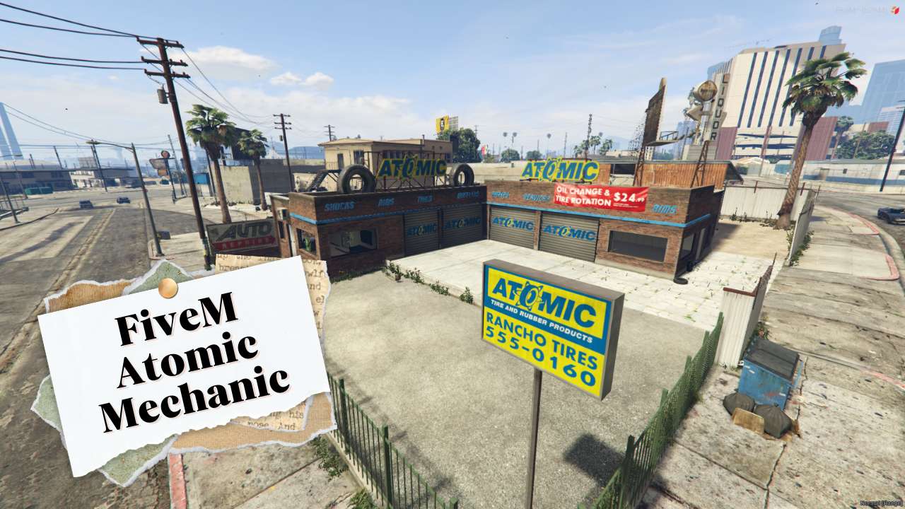FiveM Atomic Mechanic MLO
