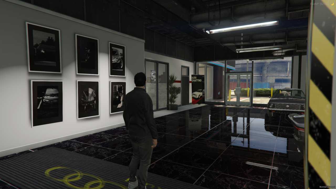 FiveM AUDI Showroom MLO thumbnail 2