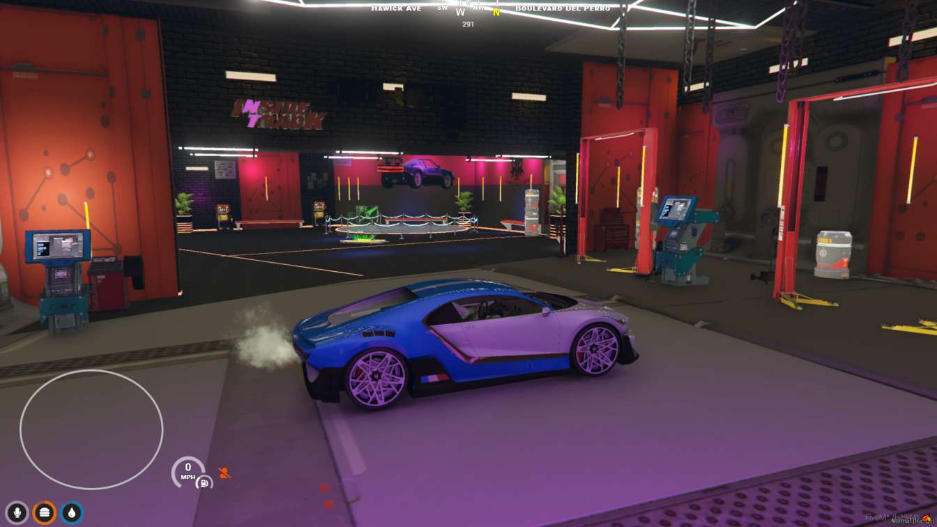 FiveM Cyber Mechanic MLO