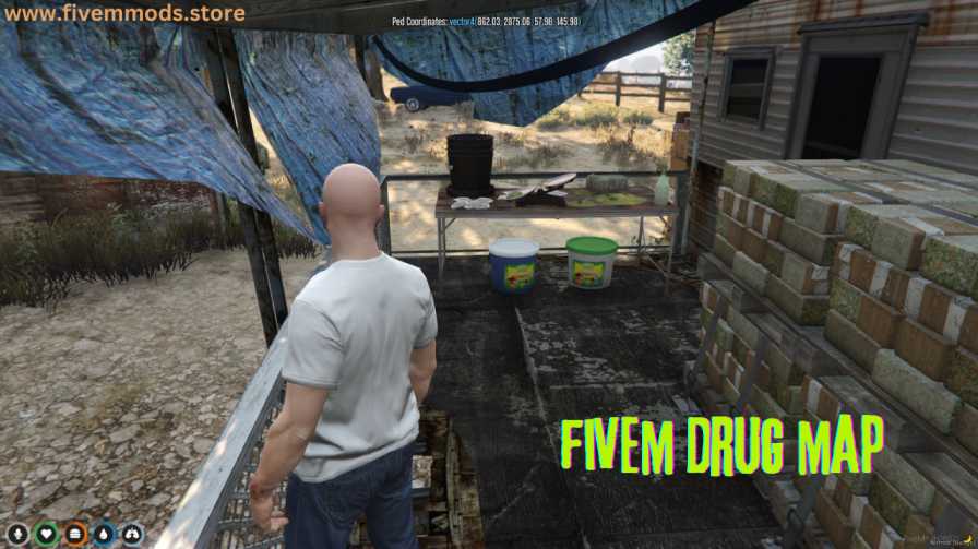 FiveM Drug Locations Map 3
