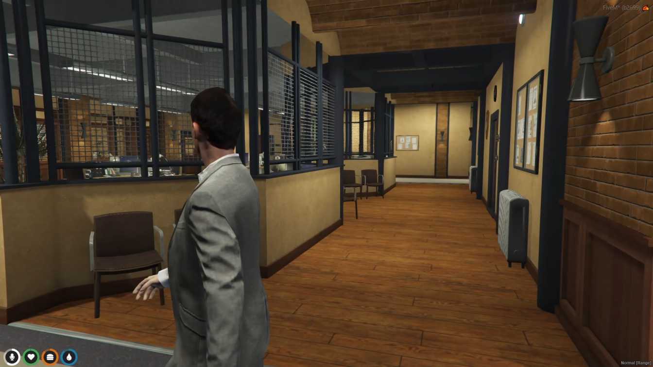 FiveM Police Department Mission Row MLO