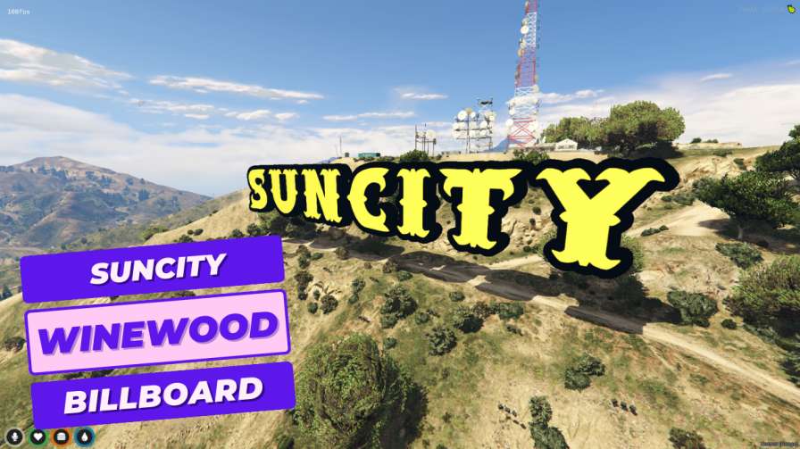 FiveM Suncity Winewood Billboard thumbnail 2