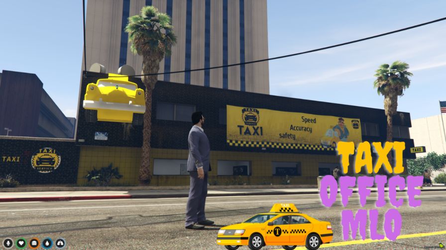 Downtown Taxi Office MLO for FiveM thumbnail 6