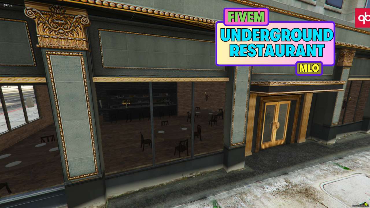 FiveM Underground Restaurant MLO