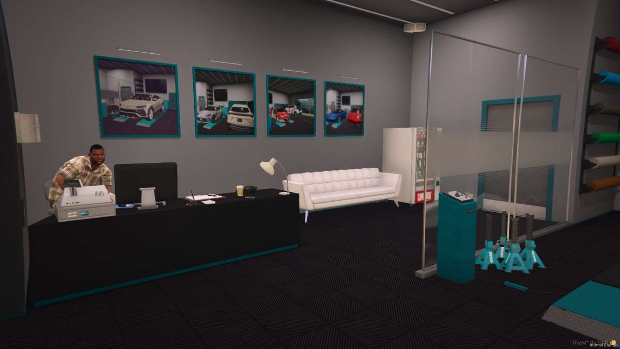 FiveM Wrap Shop MLO