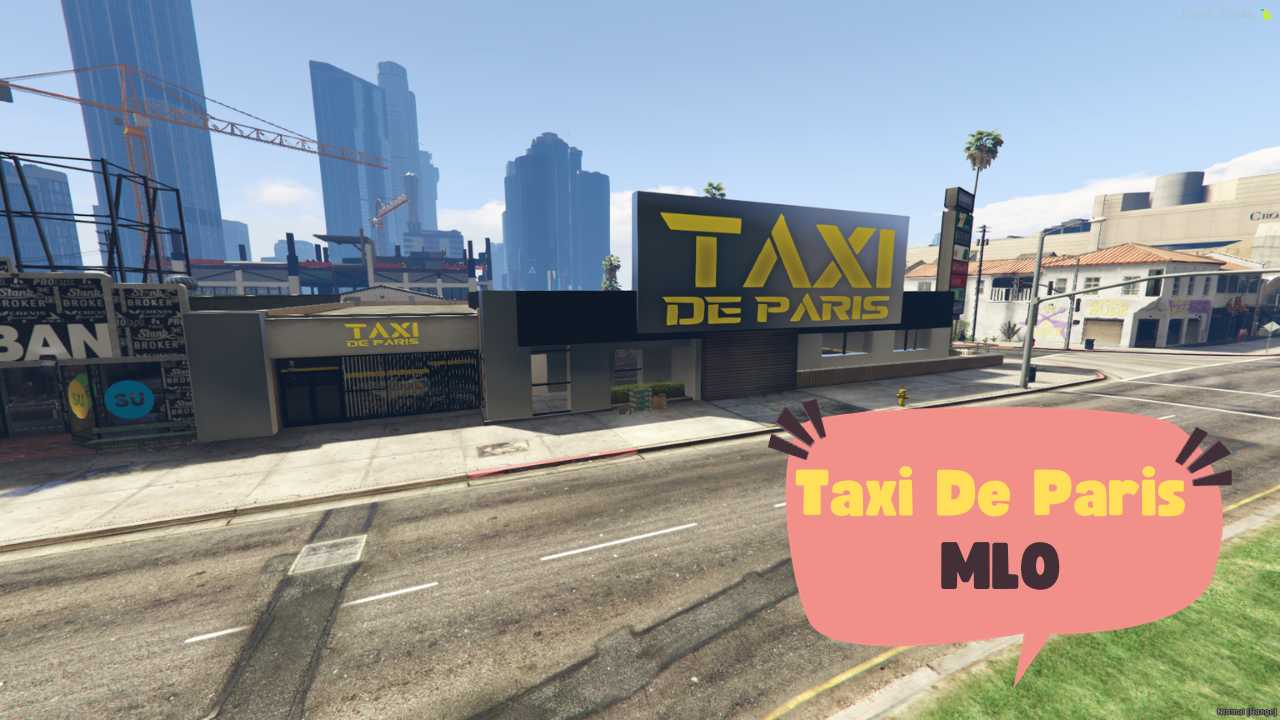 Taxi De Paris MLO FiveM thumbnail 4