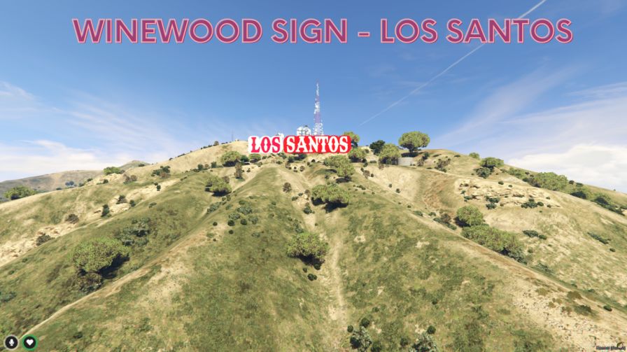 Vinewood sign location thumbnail 2